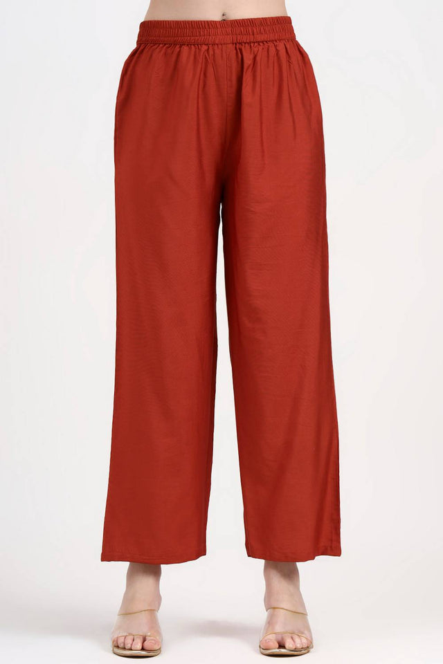 Red Embroidered Silk Anarkali Suit Set