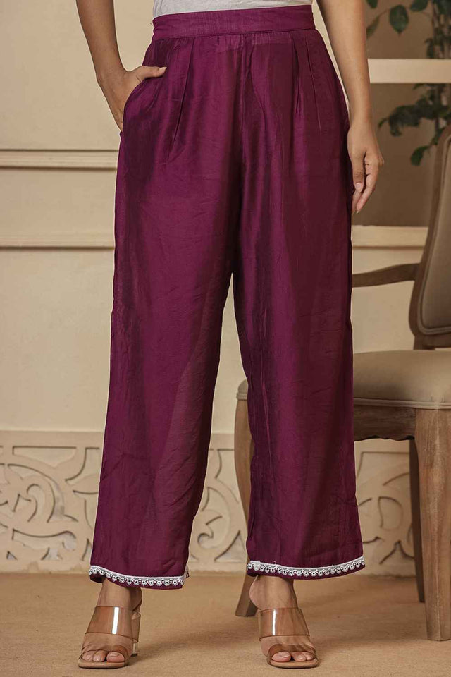 Violet Tie & Dyed Silk Co-Ord Set (1868CRDPR)