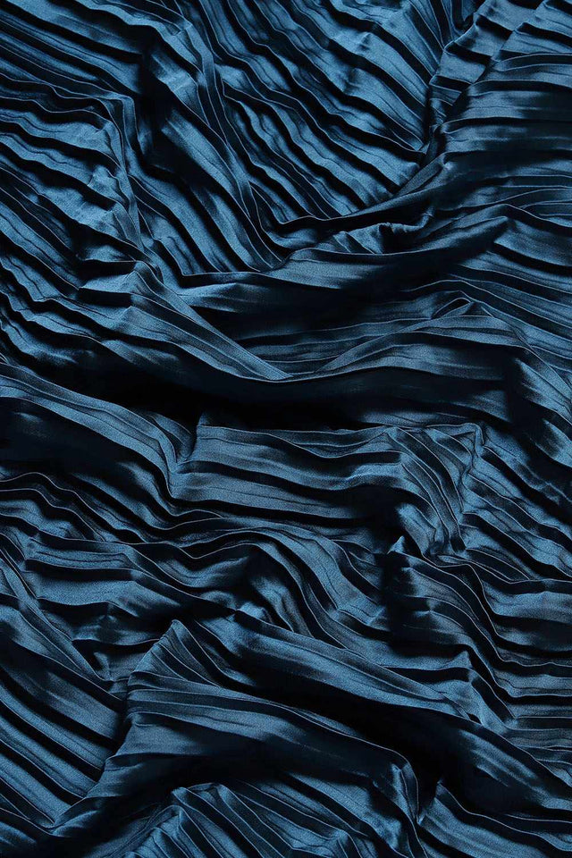 Turquoise Solid Silk Saree