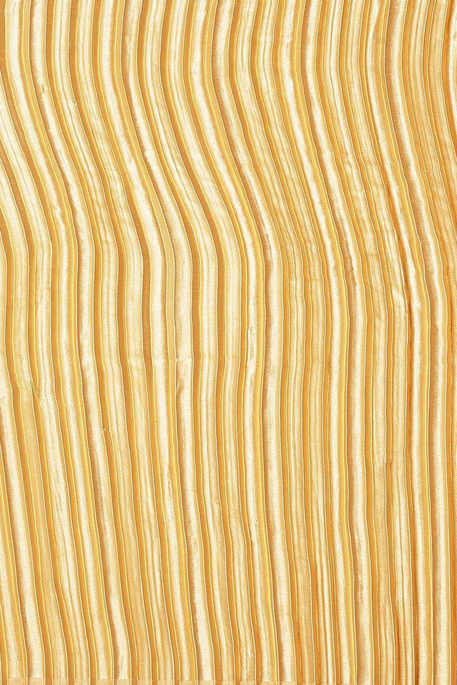 Gold Solid Silk Saree