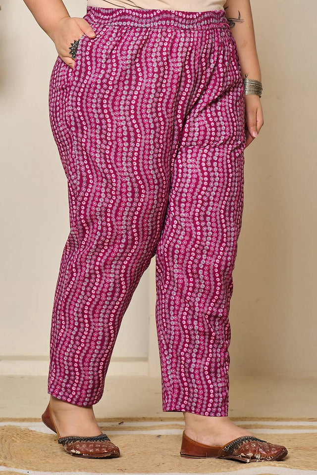 Maroon Floral Printed Cotton Straight Cut Suit Set