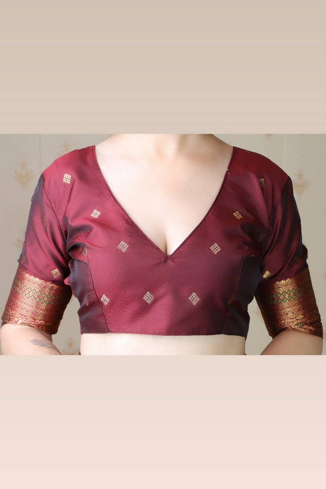 Green Woven Banarasi Saree