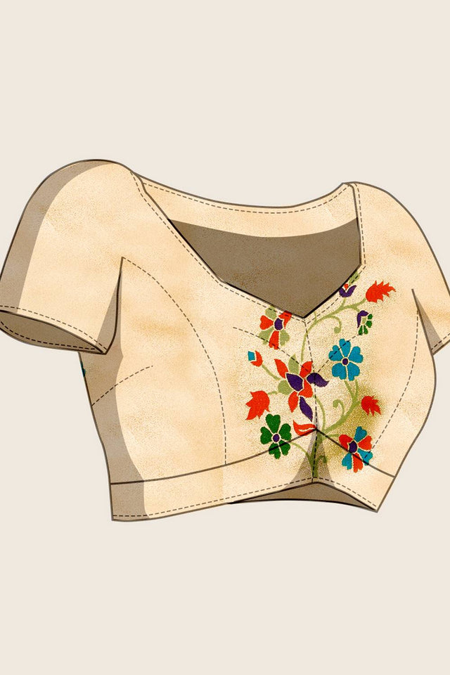 Green Woven Silk Saree