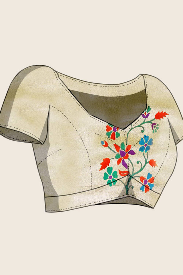 Green Woven Silk Saree