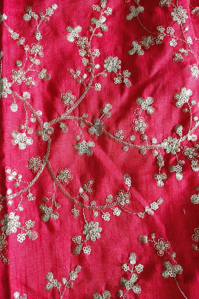 Blue Floral Printed Satin Lehenga (ACA5774)