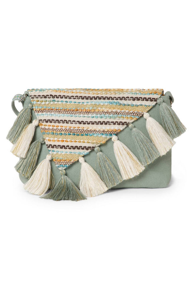 Multi Color Jacquard Jacquard Sling Bag