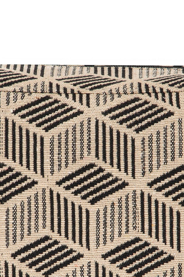 Multi Color Jacquard Canvas Clutch