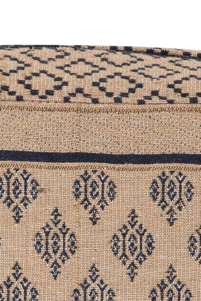 Multi Color Jacquard Canvas Clutch