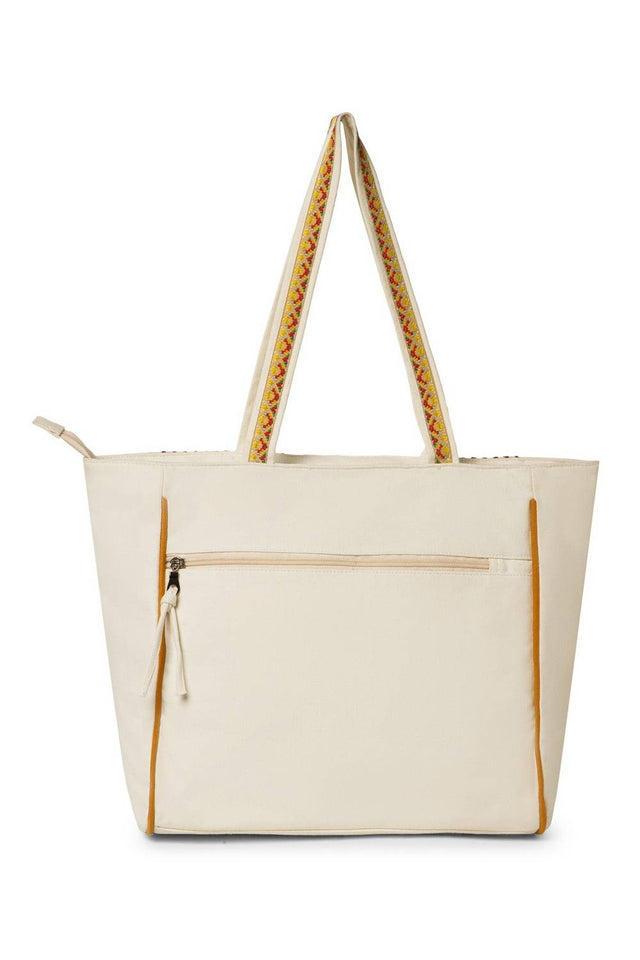 Multi Color Sequined Canvas Tote Bag