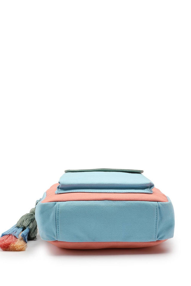 Multi Color Solid Cotton Sling Bag