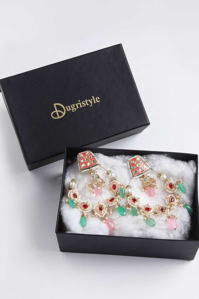 Multi-Color Alloy Earring