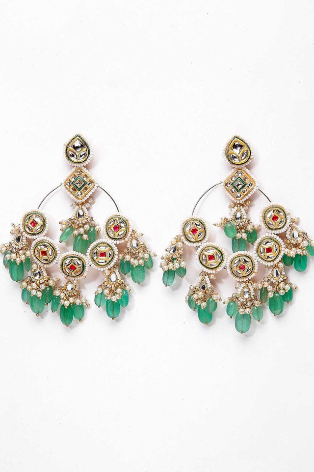 Multi-Color Alloy Earring