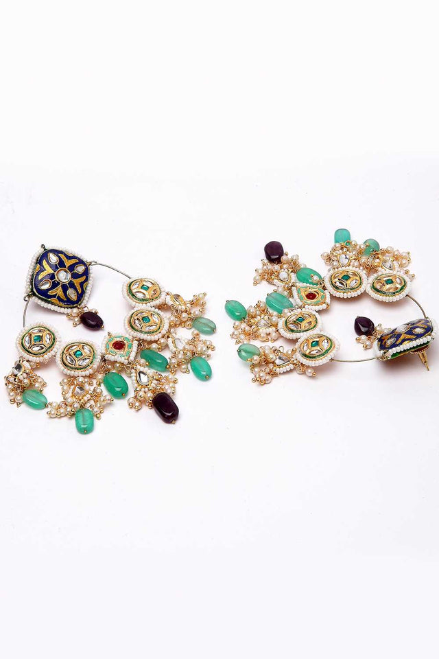 Multi-Color Alloy Earring