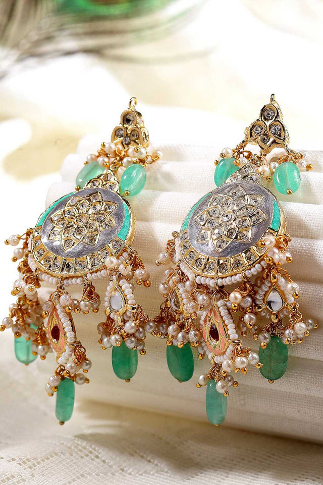 Multi-Color Alloy Earring
