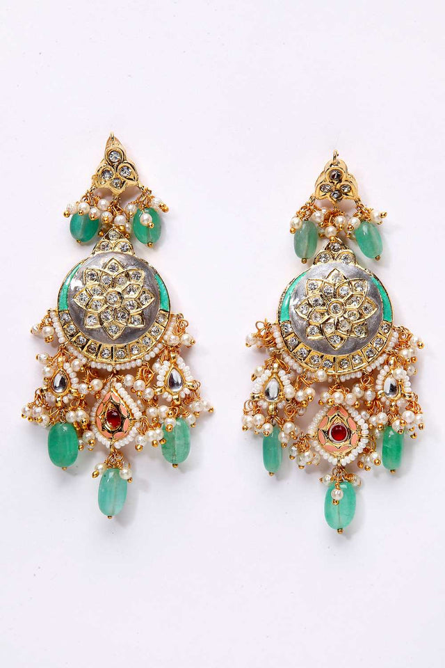 Multi-Color Alloy Earring