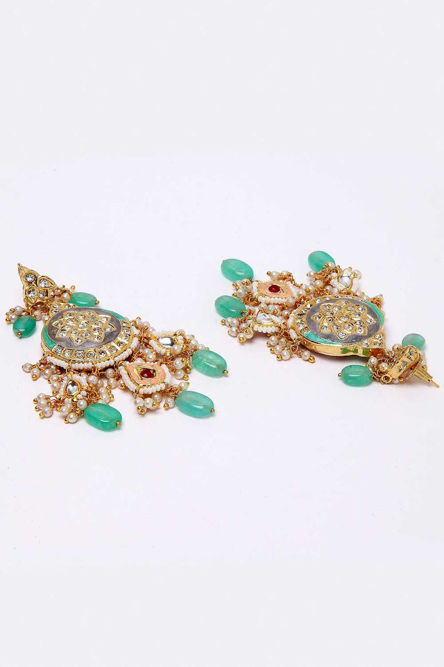 Multi-Color Alloy Earring