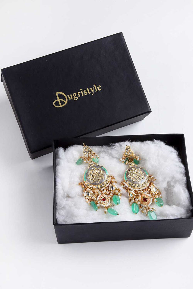 Multi-Color Alloy Earring