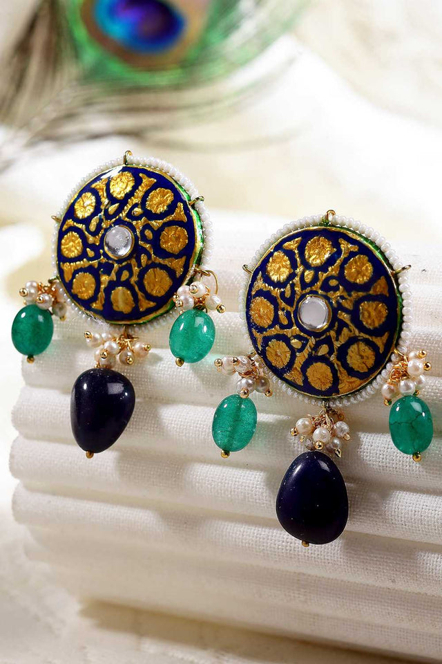 Multi-Color Alloy Earring