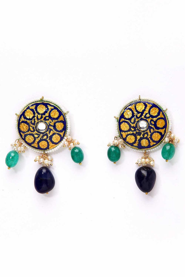 Multi-Color Alloy Earring