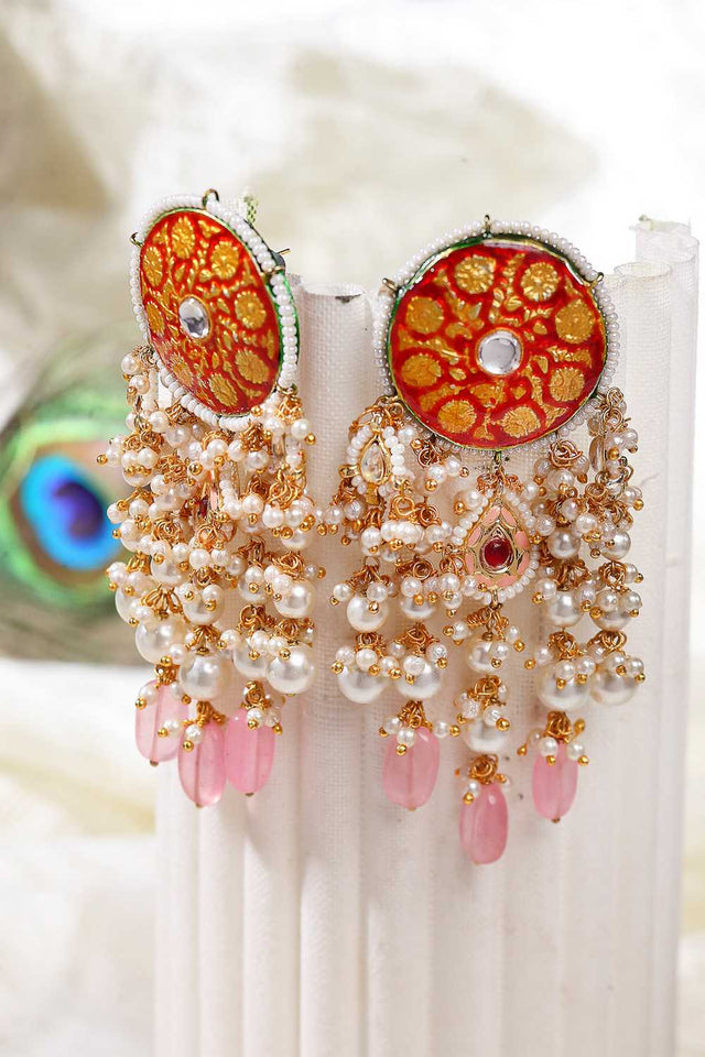 Multi-Color Alloy Earring