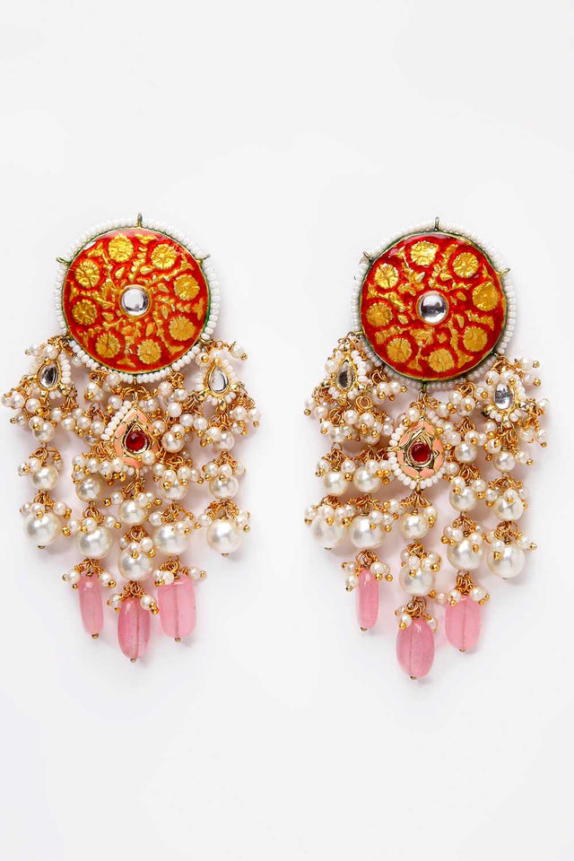 Multi-Color Alloy Earring