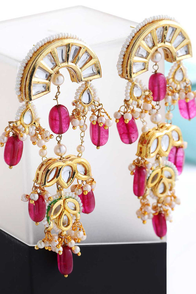 Multi-Color Alloy Earring