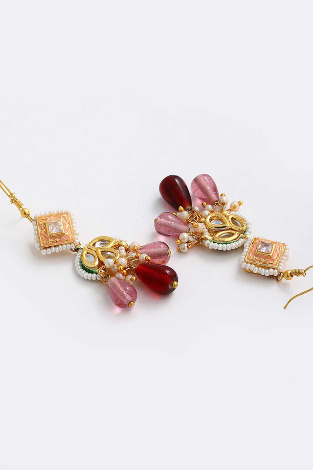 Multi-Color Alloy Earring