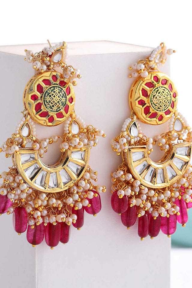 Multi-Color Alloy Earring