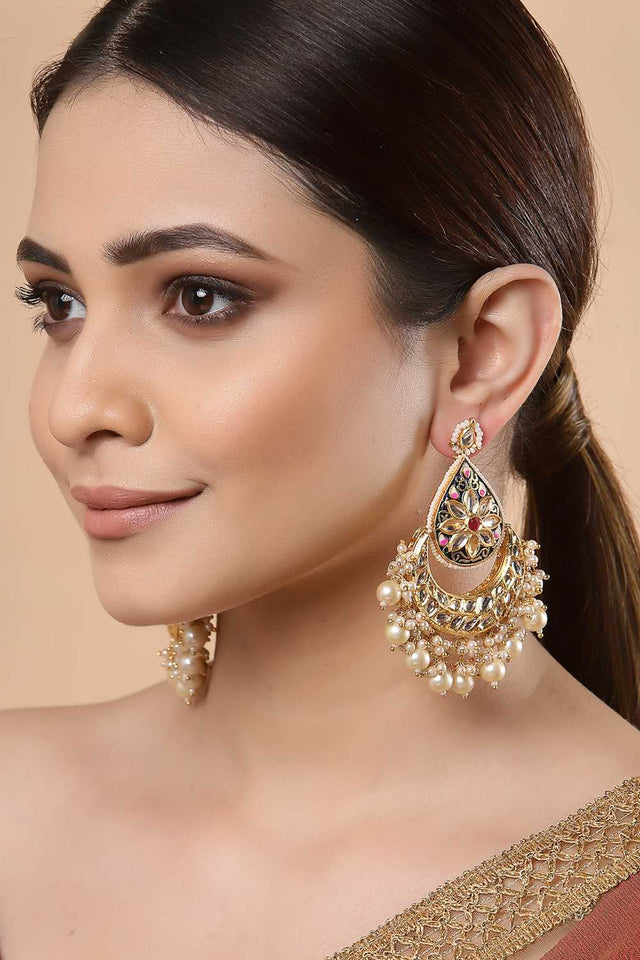 Multi-Color Alloy Earring