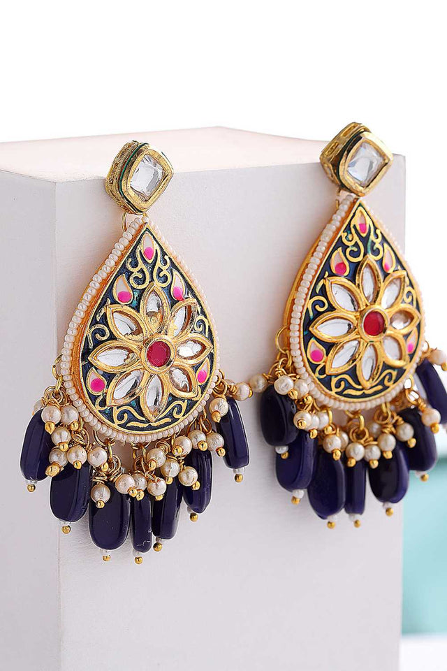Multi-Color Alloy Earring
