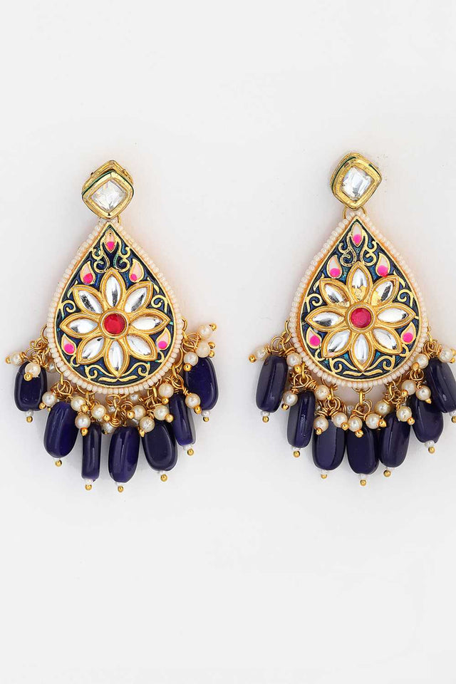 Multi-Color Alloy Earring