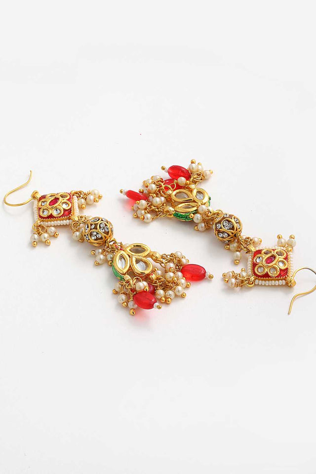 Multi-Color Alloy Earring