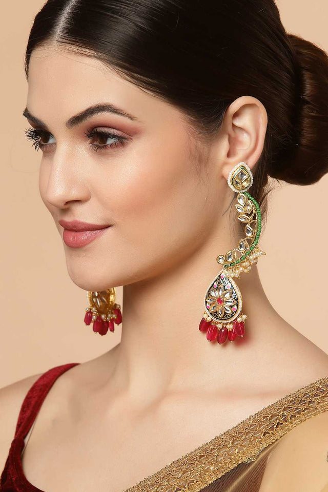 Multi-Color Alloy Earring