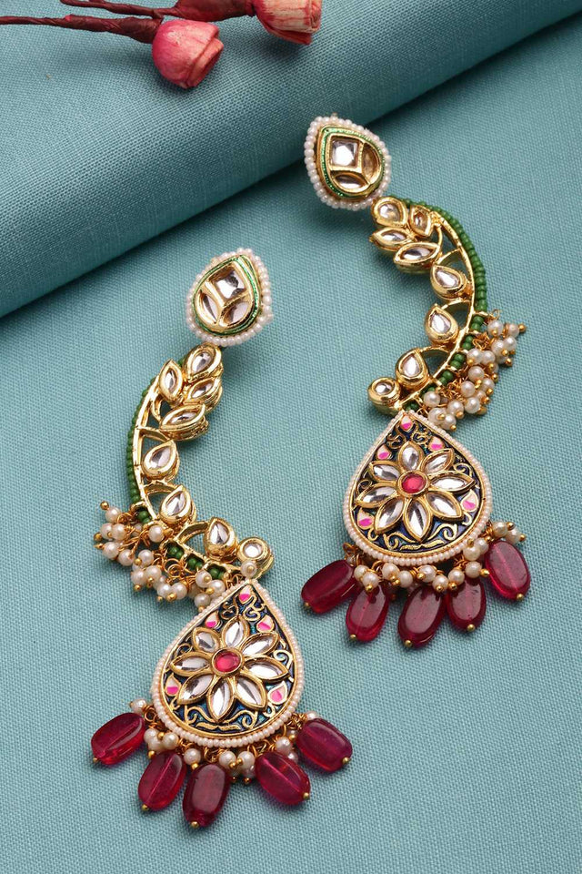 Multi-Color Alloy Earring