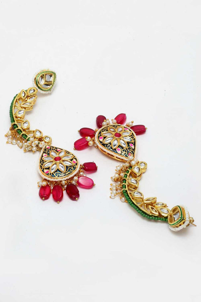 Multi-Color Alloy Earring