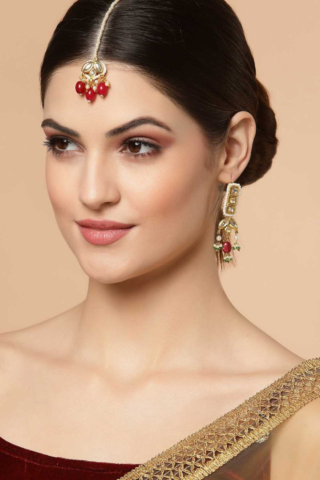 Multi-Color Alloy Earring