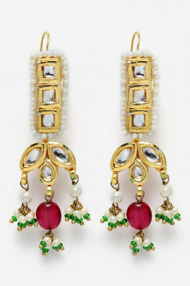 Multi-Color Alloy Earring
