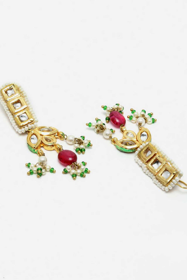 Multi-Color Alloy Earring
