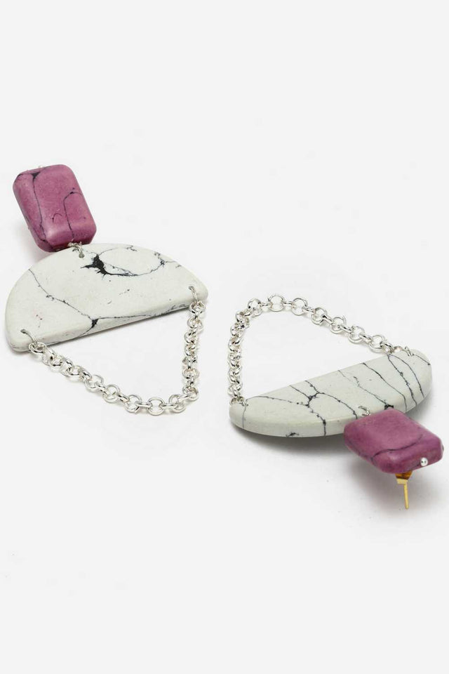 Multi-Color Alloy Earring