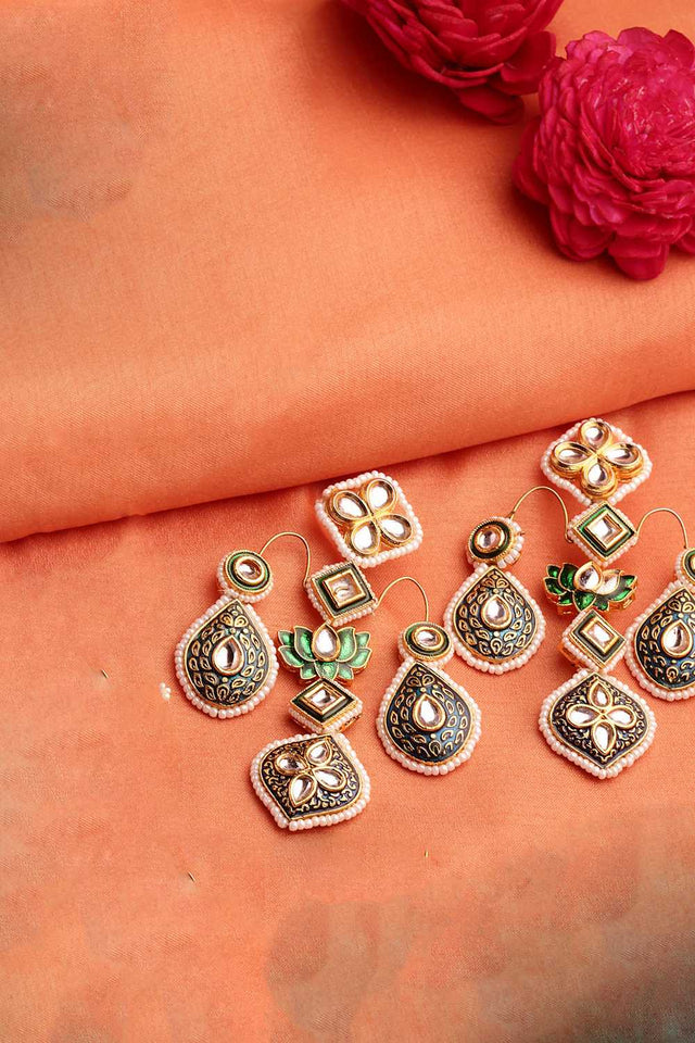 Multi-Color Alloy Earring