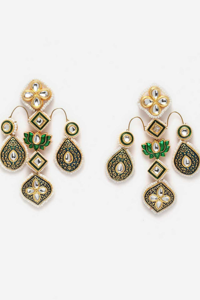 Multi-Color Alloy Earring