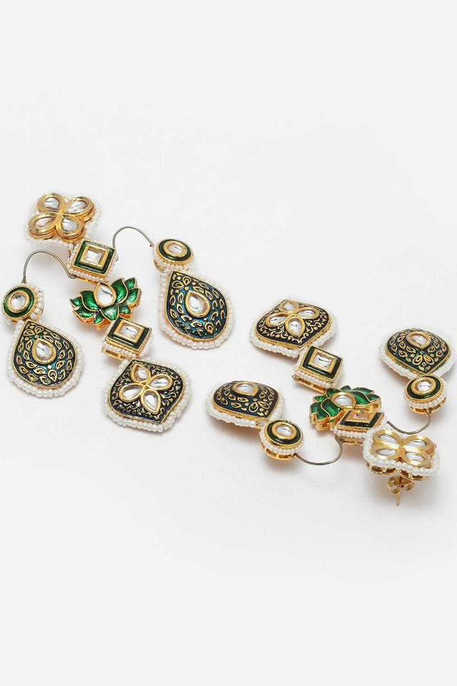 Multi-Color Alloy Earring