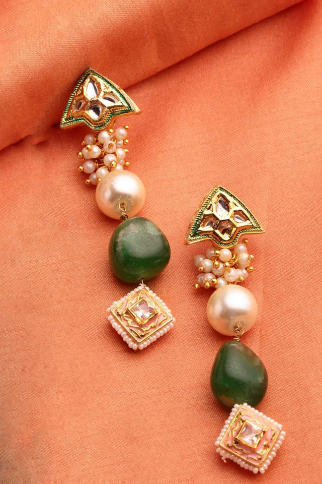 Multi-Color Alloy Earring