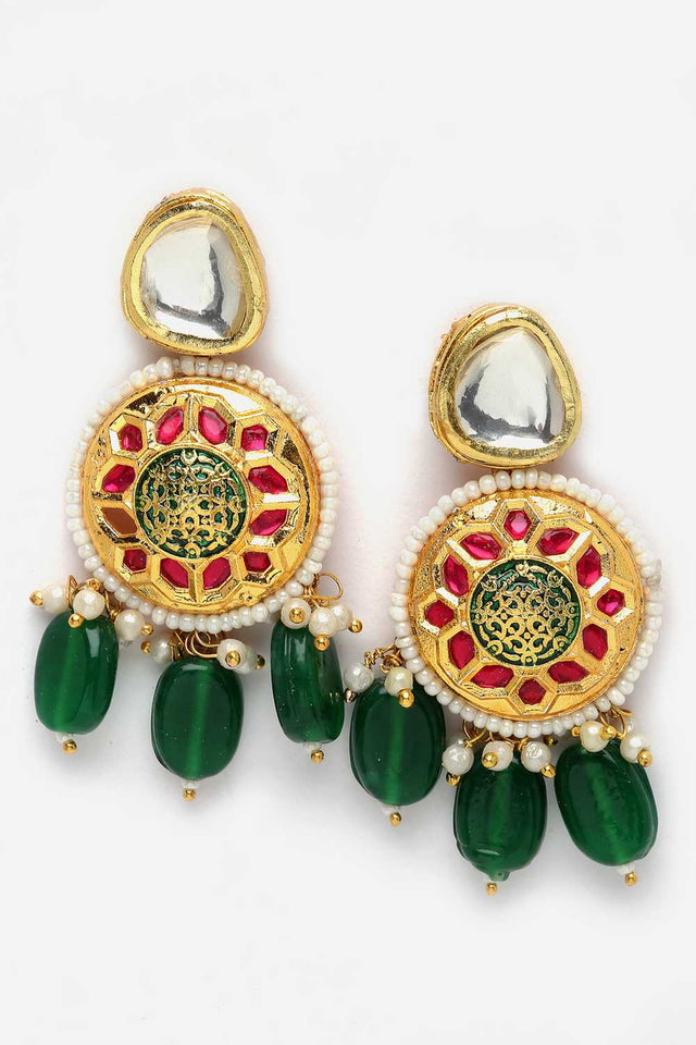 Multi-Color Alloy Earring