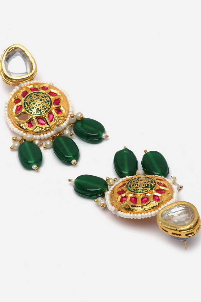 Multi-Color Alloy Earring