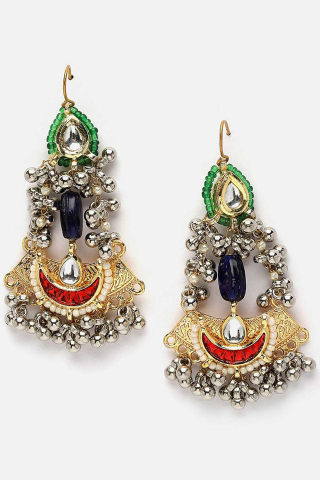 Multi-Color Alloy Earring