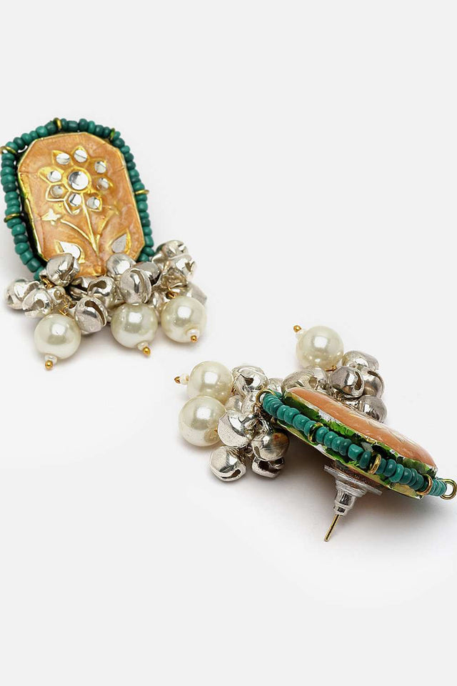 Multi-Color Alloy Earring