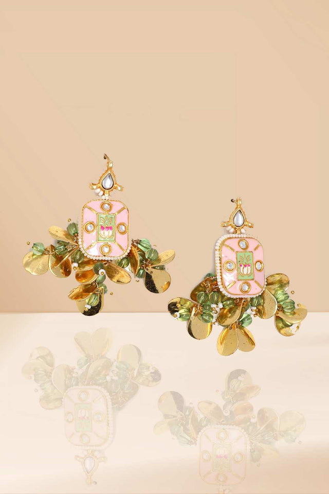 Multi-Color Alloy Earring