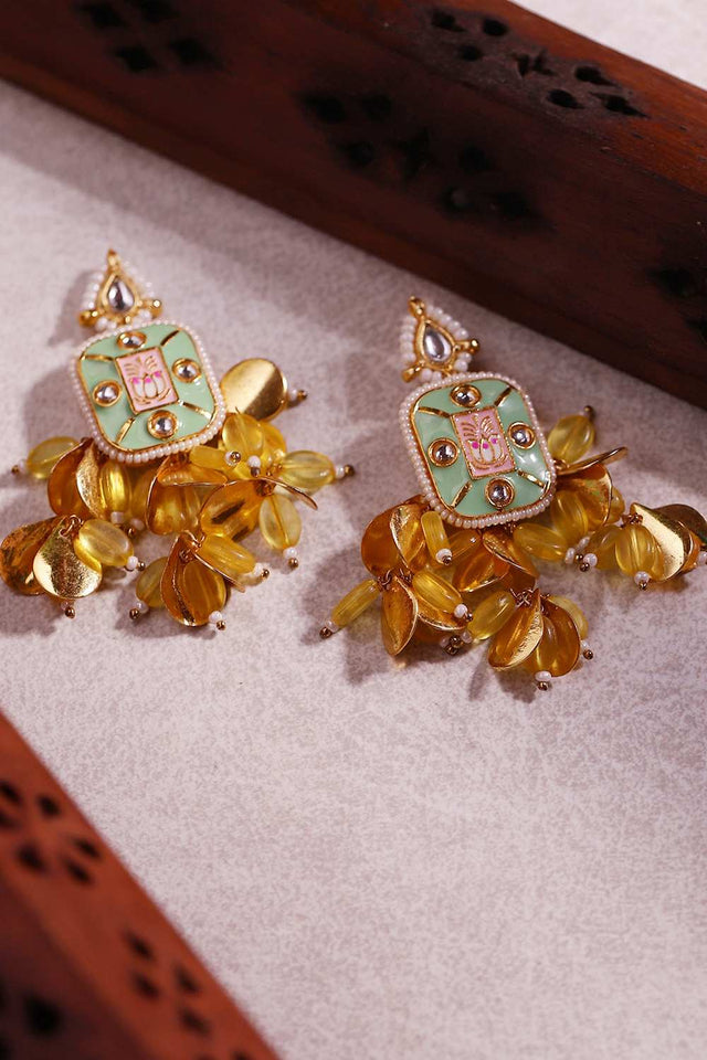 Multi-Color Alloy Earring