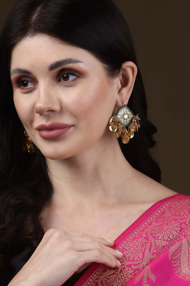 Multi-Color Alloy Earring